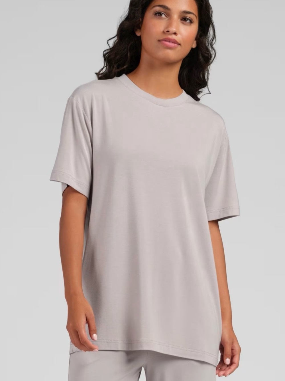 Comfrt Cloud Lounge Tee- Dove